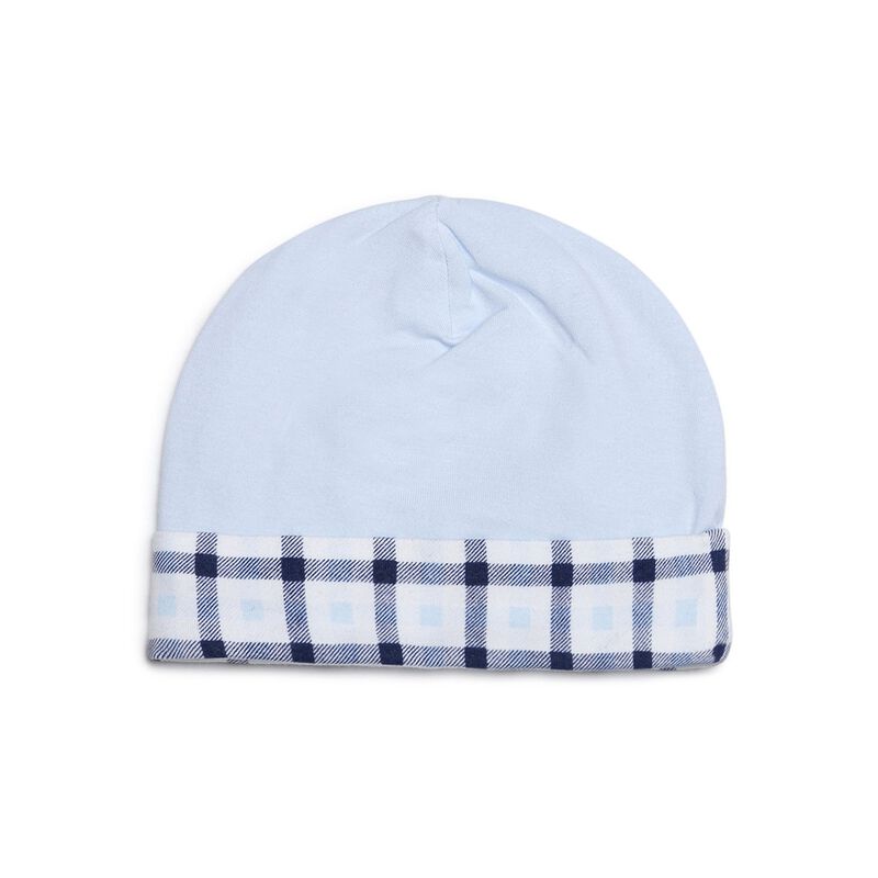 Boys Light Blue Knitted Cap image number null